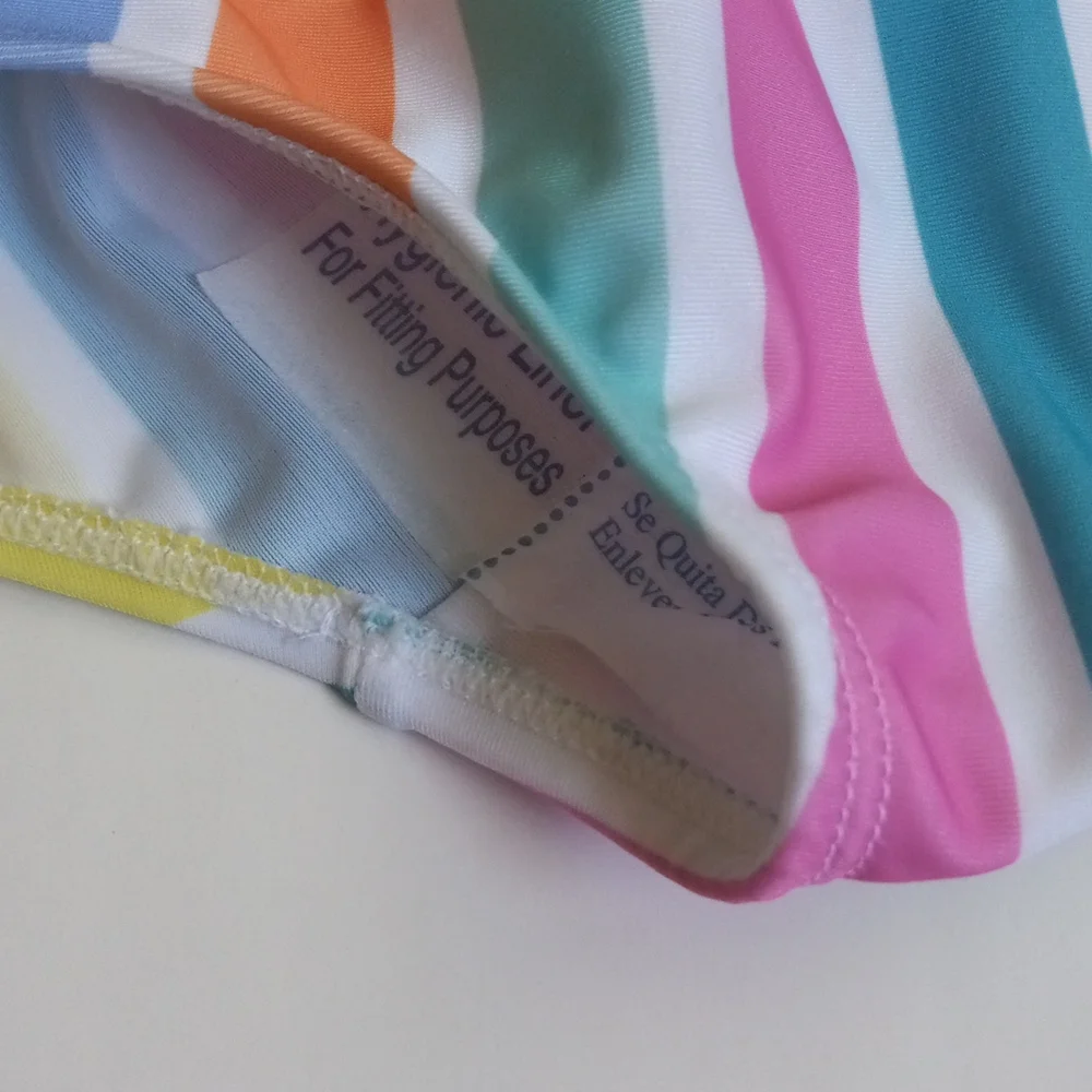 GIRLS ONE PIECE MULTICOLOR BATHING SUIT
